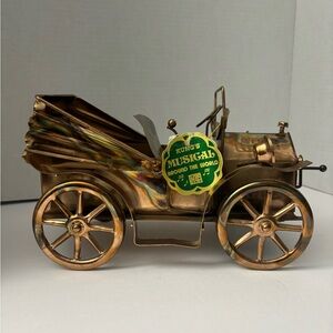 Vintage Metal Car Front Wind-up Musical
